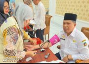 Pimpinan dan Anggota DPRD serta Pegawai Sekretariat DPRD Purwakarta Melaksanakan MCU
