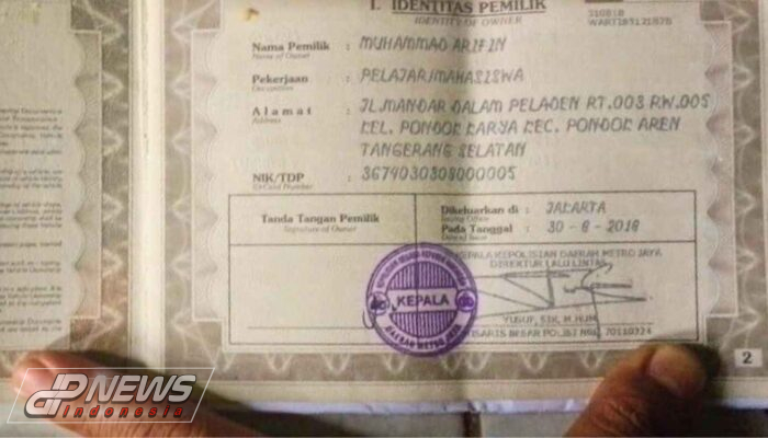 Mengaku Sebagai Oknum Calo KIR Diduga Melakukan Penipuan Menggadaikan BPKB