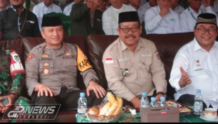 Wakili Kapolres Purwakarta, AKP Asep Nugraha Hadiri Pelantikan Dan Rakercab PCNU