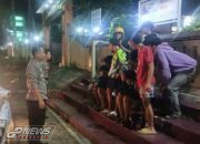 Cegah Perang Sarung, Kanit Reskrim Polsek Maja Cek Kumpul-Kumpul Remaja