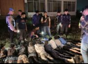 Polres Cianjur Kembali Amankan Puluhan Remaja yang Hendak Melakukan Aksi Perang Sarung