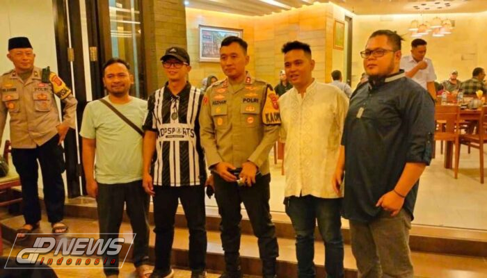 Kapolres Cianjur Bukber Bersama Wartawan