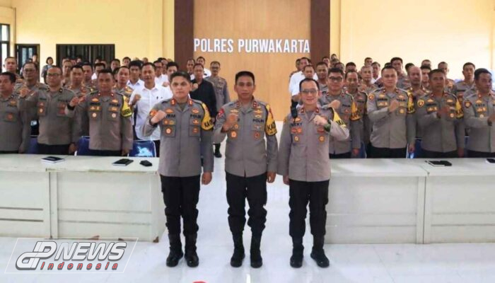 Polres Purwakarta Terima Kunjungan Kerja Kapolda Jawa Barat