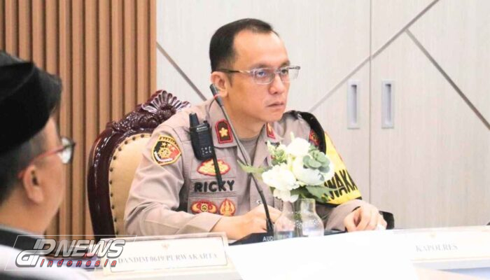 Polres Purwakarta Ikuti Advokasi Ketahanan Keluarga Anti Narkoba Berbasis Sumber Daya Pembangunan Desa