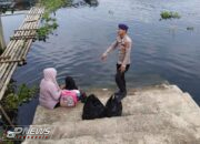 Satpolairud Polres Purwakarta Sampaikan Pesan Kamtibmas Lewat Sambang Masyarakat Pesisir