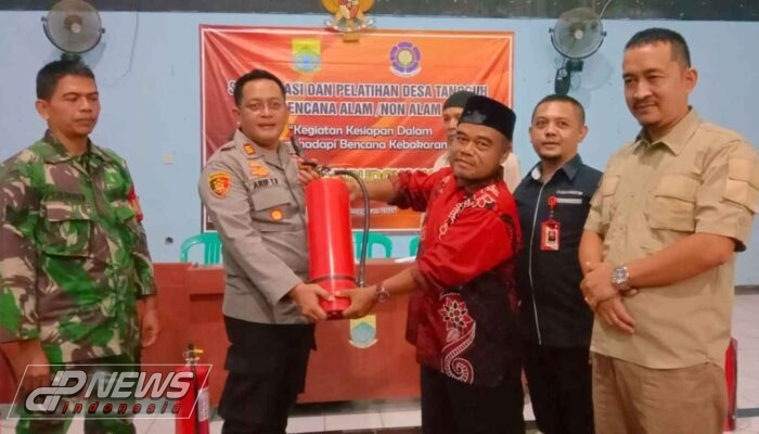 Pemerintahan Desa Warudoyong Bekerjasama Dengan CV. Hexapator Elektrik Gelar Sosialisasi dan Simulasi Bencana Alam dan Non Alam