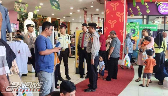 Patroli Objek Vital, Personel Sat Samapta Imbau Masyarakat Agar Selalu Waspada