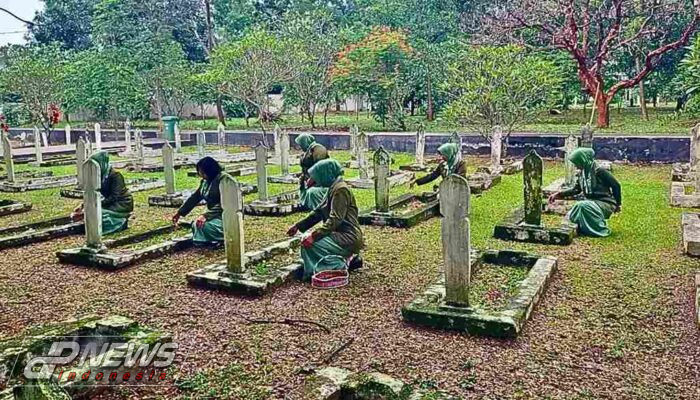 Kodim 0619 Purwakarta Bersama Armed 9 Laksanakan Ziarah ke TMP Sirnaraga