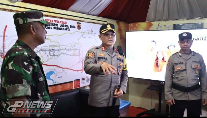 Dandim 0619 Dan Kapolres Purwakarta Dampingi Kunjungan Danrem 063 Gunung Jati Ke Pos PAM Terpadu KBI
