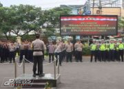 Polres Cianjur Menggelar Apel Kesiapan Pengamanan Malam Takbir Ops Ketupat Lodaya 2024
