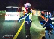 Wujudkan Mudik Aman Polres Purwakarta Terus Lakukan Pengaturan Lalulintas Hingga Malam