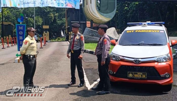 Libur Lebaran, Sat Samapta Polres Purwakarta Lakukan Patroli Ke Objek Wisata Dan Objek Vital