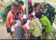 Kesatria Buaya Putih Cerdaskan Anak Papua