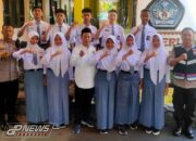 Kanit Reskrim Polsek Maja Sosialisasikan Penerimaan Anggota Polri TA 2024 di SMKN 1 Maja