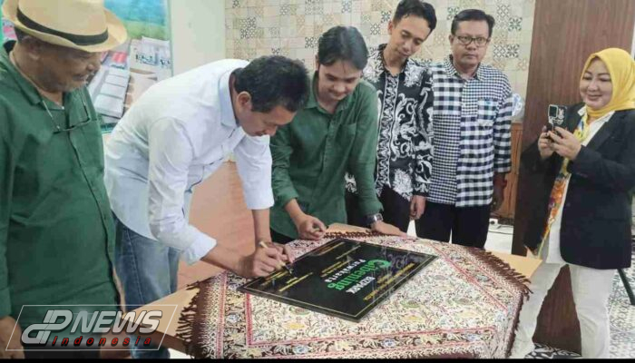 Bizpark Cibening Adakan Peletakan Batu Pertama Juga Penandatanganan Prasasti