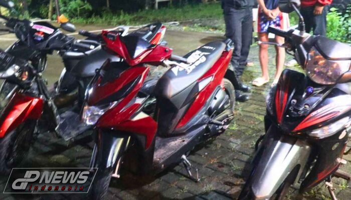 Bubarkan Balap Liar, Polres Purwakarta Amankan 4 Motor