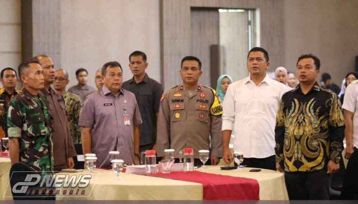 Polres Purwakarta Ikuti Rakor Terpadu Pilkada Serentak Yang Digelar KPU