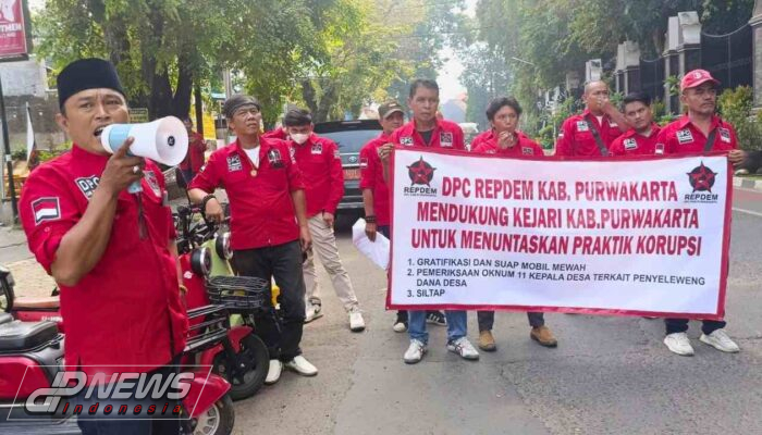 DPC Repdem Kabupaten Purwakarta Siap Tuntaskan Korupsi Dan Dukung Kejari Untuk Menegakan Hukum