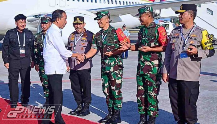 Pimpin KTT World Water Forum, Panglima TNI Sambut Kedatangan Presiden Jokowi Di Bali