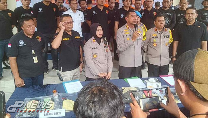 Satuan Reskrim Polres Metro Bekasi Berhasil Ungkap Lima Kasus Kriminal di Kabupaten Bekasi