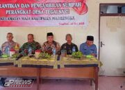 Pelantikan dan Pengambilan Sumpah Perangkat Desa Tegalsari Kecamatan Maja
