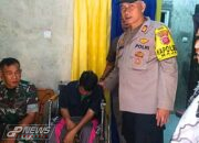 Kapolsek dan Danramil Maja Kunjungi Warga Sakit, Perlihatkan Kepedulian Sosial