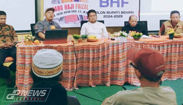 H. Yusuf Fathullah Fajri jadi Ketua Tim Sukses Bakal Calon Bupati Bekasi H. Faizal Hafan Farid