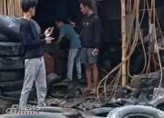 Naas Tabung Kompresor Di Bengkel Tambal Ban Meledak, 1 Orang Meninggal Di TKP