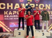 Dalam Ajang Kapolda Cup VI Kejurda Inkanas Jabar, Dua Medali Emas Dan Satu Perak Diraih Anggota Polres Purwakarta