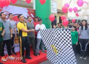 Jelang Hari Bhayangkara Ke-78, Polres Cianjur Menggelar Jalan Santai dan Donor Darah Bersama TNI Polri