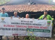 Baznas Kabupaten Bekasi Bangun Rumah Layak Huni Untuk Warga Desa Cipayung