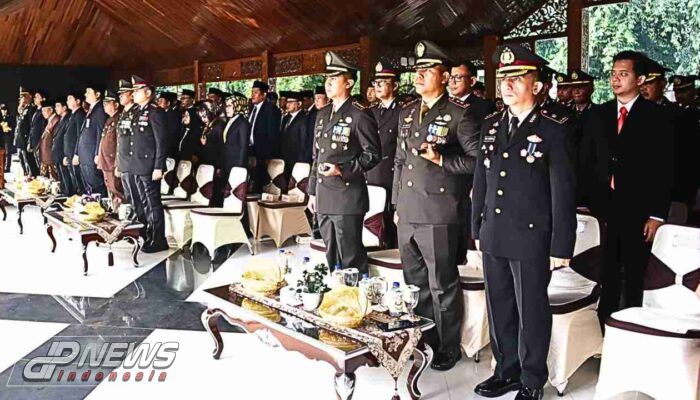 Upacara Peringatan Hari Bhayangkara Ke-78 Di Purwakarta Berlangsung Khidmat