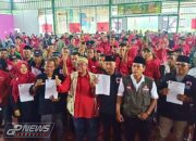 17 Pengurus PAC Dan Ranting Sekabupaten Purwakarta Serta Sayap Partai Mendeklarasikan Dukungan H Budi Hermawan