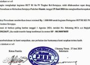 Terkait Surat Sumbangan HUT RI Kelurahan Sertajaya Sekjen JMPD Angkat Bicara