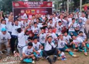 Kesebelasan Sepakbola Kecamatan Mande Berhasil Meraih Juara Pada Porkab Cianjur 2024