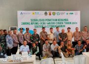 Sosialisasi Penataan Keramba Jaring Apung Waduk Cirata Oleh Satgas Citarum Harum Sektor 12