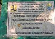 Saluran Limbah Ipal Komunal Mampet Timbulkan Bau Busuk di Desa Haurwangi