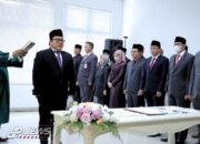 Pj Purwakarta Benni Irawan Melantik Direktur Rumah Sakit Bayu Asih Yang Baru Dr Tri Muhammad Hani