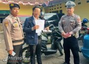 Polsek Cibeber Tingkatkan Penertiban Knalpot Brong Antisipasi Gangguan Kamtibmas