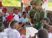 Pengabdian Tanpa Henti Oleh Satgas Yonif 323 Untuk Anak-Anak Pedalaman Papua