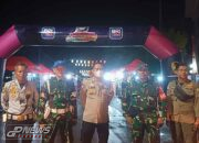 Sinergitas, Polres Purwakarta Amankan Car Free Night Besama TNI Dan Pemkab