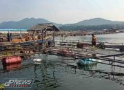 Penertiban Dan Penataan KJA Waduk Cirata Oleh Satgas Citarum Harum Sektor 12 Masih Berlangsung