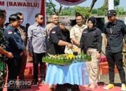 Kapolsek Wanayasa Hadiri Peringatan HUT Bawaslu Ke 6 Purwakarta 