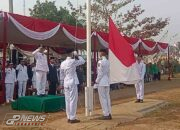 Upacara Pengibaran Sang Saka Merah Putih Di Kecamatan Maniis Berjalan Lancar dan Khidmat