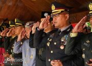Kapolres Purwakarta Ikuti Upacara Bendera HUT Ke-79 Kemerdekaan RI Di Taman Pesanggrahan Pajajaran