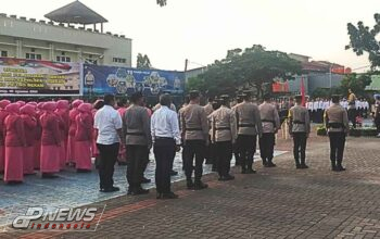 Upacara Sertijab, Pejabat Lama dan Pejabat Baru Polres Metro Bekasi