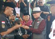 Pasangan Balon Bupati Majalengka Karna Koko Hadiri HUT Ke-6 Ormas Grib Jaya