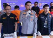 Polsek Cikarang Selatan, Polres Metro Bekasi Gelar Konferensi Pers Ungkap Peredaran Narkoba