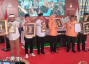 Komisi Pemilihan Umum (KPU) Purwakarta Resmi Menetapkan Nomor Urut Setiap Paslon