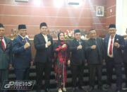 Peresmian dan Pengangkatan Tiga Pimpinan DPRD Kabupaten Purwakarta Periode 2024-2029